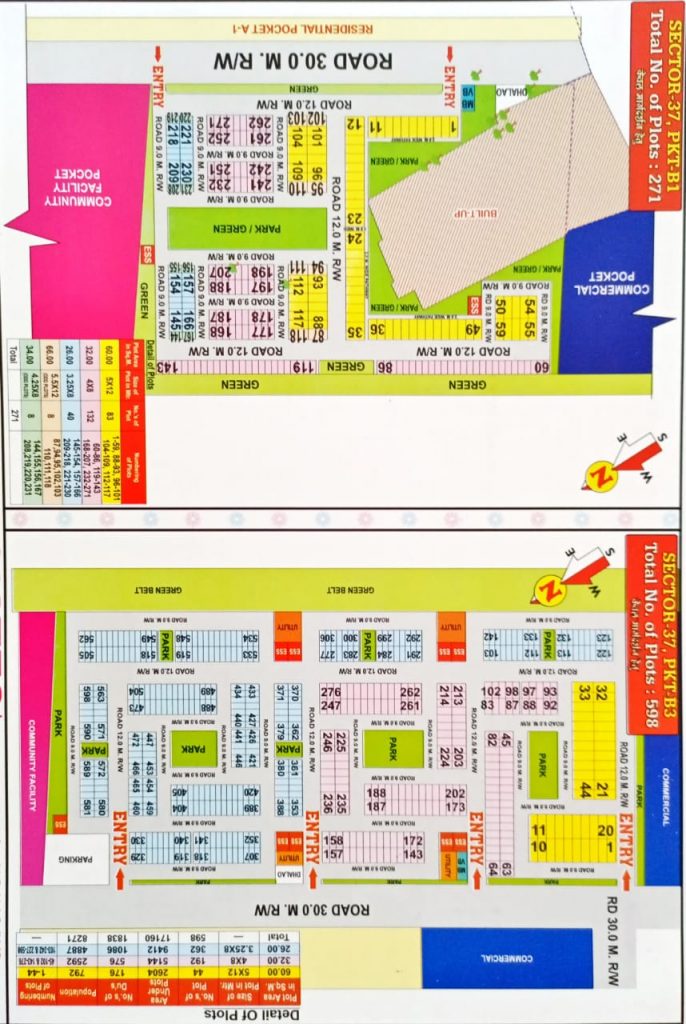 Rohini Layout plan